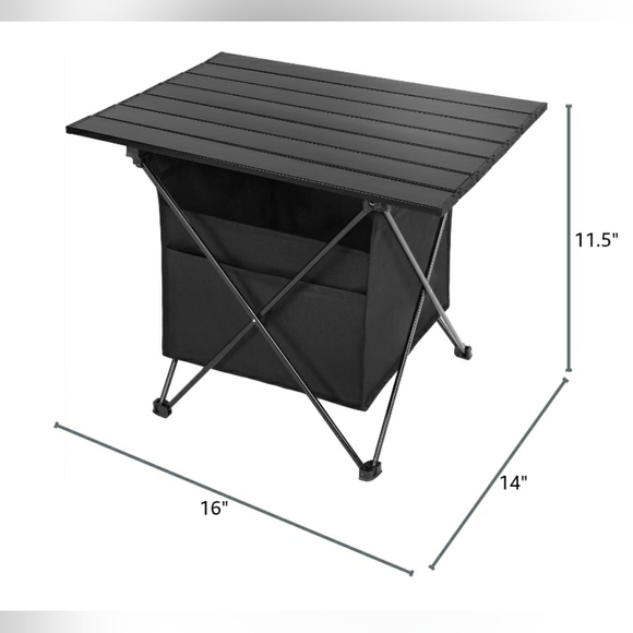 Small Folding Camping Table PERFECT FOR FOOD DELIVERY SERVICES - Picture 11 of 11